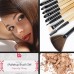 Professional Makeup Brushes, 24 Piece Set, Black, Great for Highlighting & Contouring, Includes Free Case, By Beauty Bon® Professional Makeup Brushes, 24 Piece Set, Black, Great for Highlighting & Contouring, Includes Free Case, By Beauty Bon®